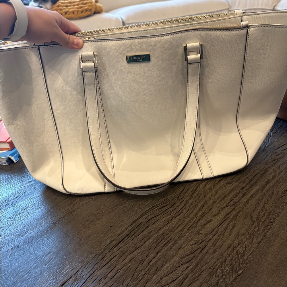 Kate Spade Cream Tote Bag